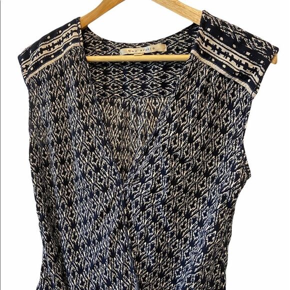 Max Studio Black and White Women's Top - Picture 2 of 8